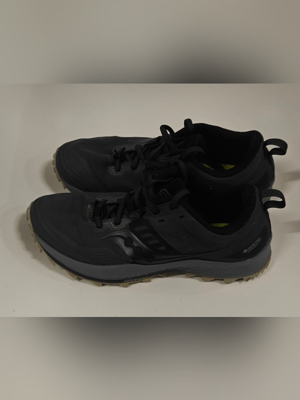 Saucony Peregrine 10 GTX Trail Shoes Black Women’s 6.5 No Insoles